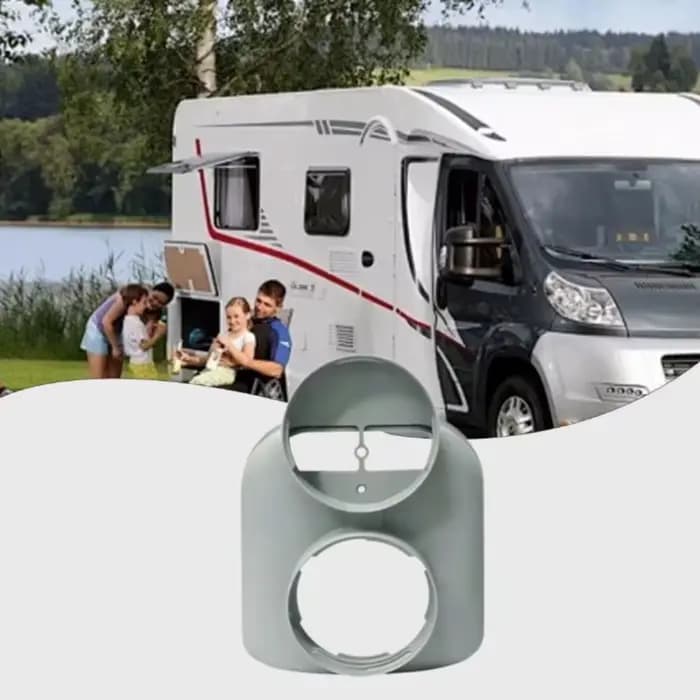 Adaptateur de climatiseur double fonction : efficacité améliorée, évacuation de chaleur, accessoires d'échappement pour systèmes de ventilation