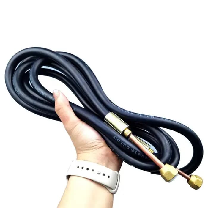 Système de climatisation 1/4 "3/8" 1/2 "5/8" 3/4 "7/8 ", raccord de tuyau en cuivre isolé pour réfri