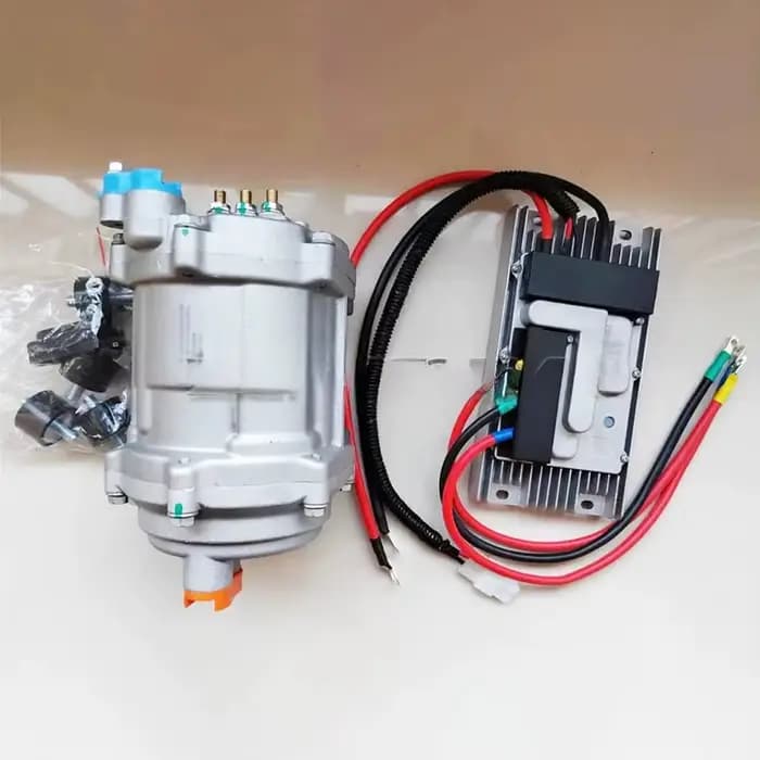 Climatiseur de stationnement 12V/24V, unité de compresseur électrique avec contrôleur, adapté au cli