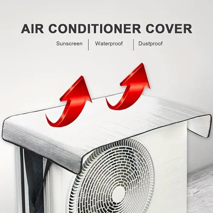 ❤️ Housse extérieure pour climatiseur, économie d'énergie, protection contre la pluie, housse anti