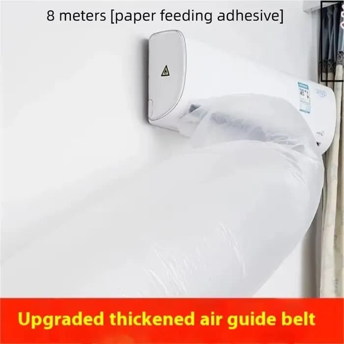 Conduit d'air essentiel d'été pour soufflage AC, sac de conduit de supplément de climatisation 8/10/