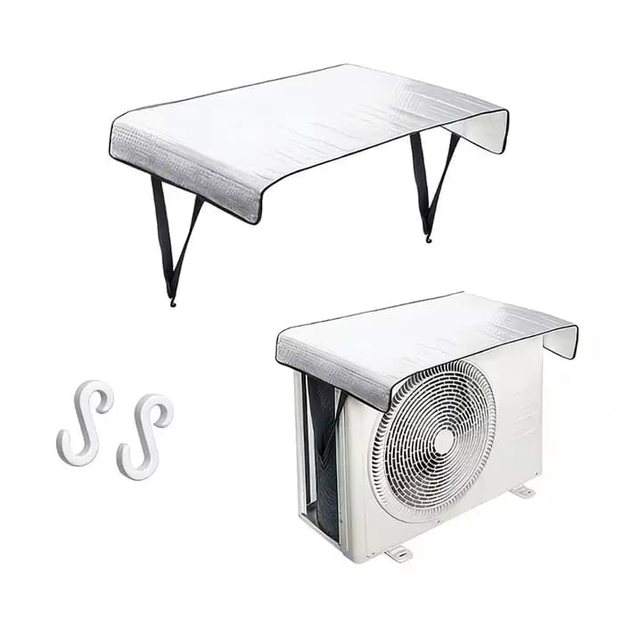 Housse de protection pour climatiseur extérieur 45x95CM, anti-soleil, anti-pluie, anti-poussière, an