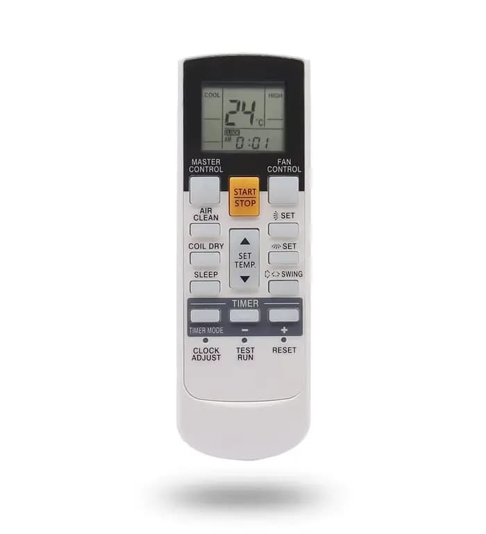 1 pièces télécommande de climatiseur de remplacement pour télécommande de climatiseur Fujitsu AR-RY8