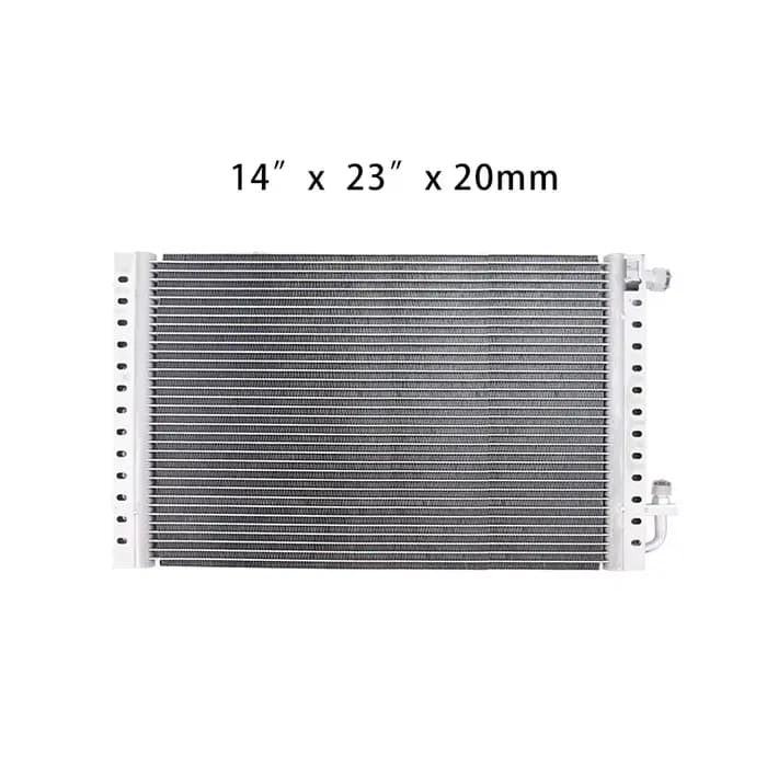 Condenseur Universel en Aluminium à Flux Parallèle, 14 en effet x 23 en effet x 20mm, pour Camion Ra