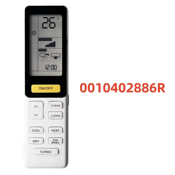 Télécommande universelle pour climatiseur Haier 0010402886AR, télécommande de remplacement pour appa