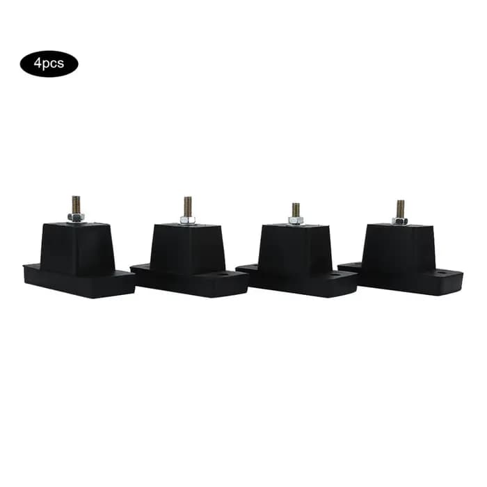 Support de climatisation extérieure, Base de coussin de choc, coussin de pied résistant aux chocs po