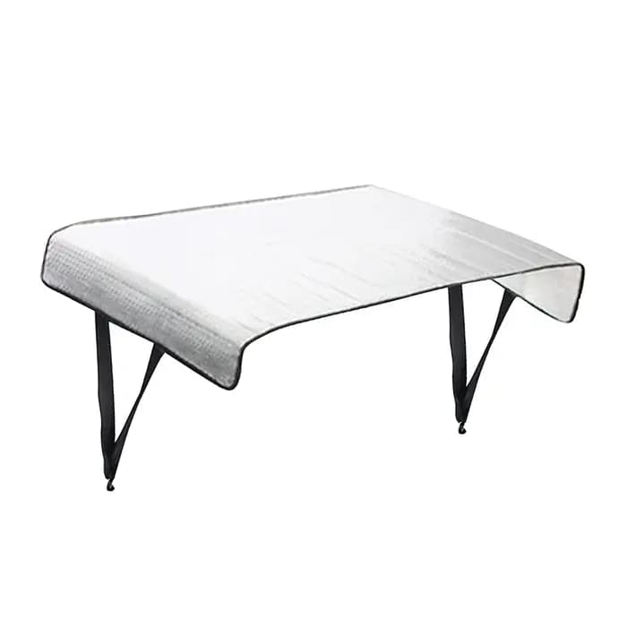 Housse de protection solaire en film d'aluminium pour climatiseur extérieur