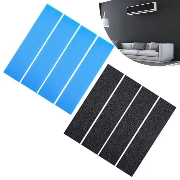 Ensemble de 8 filtres à Air de remplacement pour modèles Mitsubishi Mini Split AC MSZ FH06NA MSZ FS1