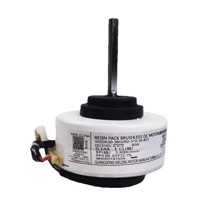 1pcs nouveau bon travail pour climatiseur Inverter ventilateur Moteur WZDK30-38G WZDK30-38G-1 Brushl