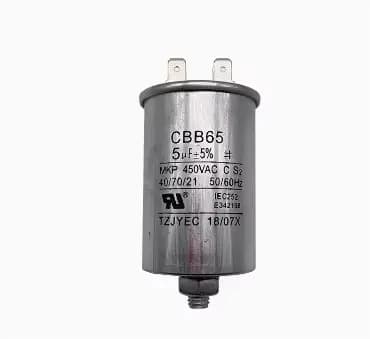Condensateur de climatiseur CBB65 inférieur avec vis, 5UF, 10UF, 15UF, 20UF, 25UF, 30UF, 35UF, 40UF,