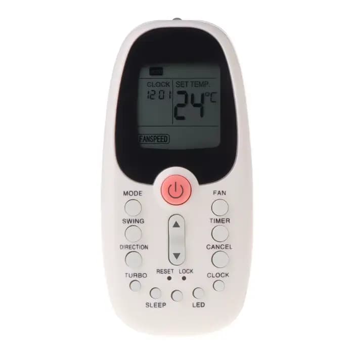 Télécommande de climatiseur de remplacement, adaptée pour Midea Komeco Tornado Comfee avec LED R06/B