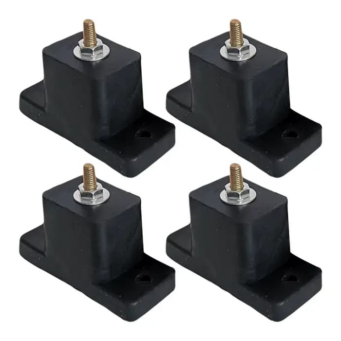 4 pièces supports en caoutchouc amortisseurs de vibrations de climatisation amortisseur de vibration