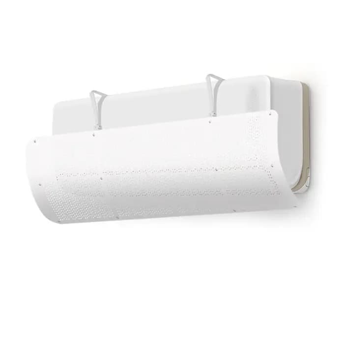 Pare-brise de climatiseur mural, déflecteur Anti-direct sans trou, couvercle de protection de déflec