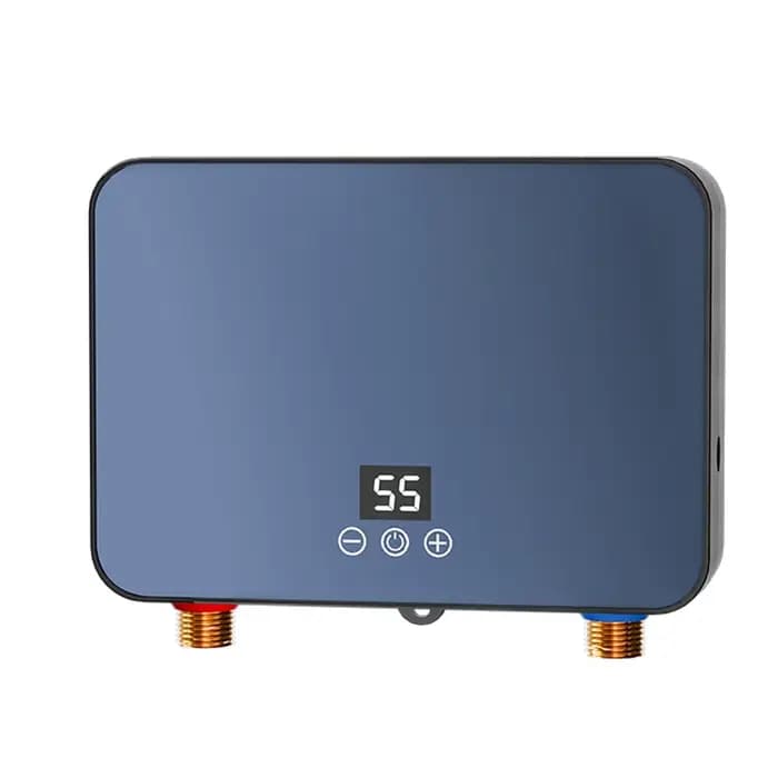 Chauffe-eau instantané, 6000W 220V, chauffe-eau électrique sans réservoir à commande numérique, temp