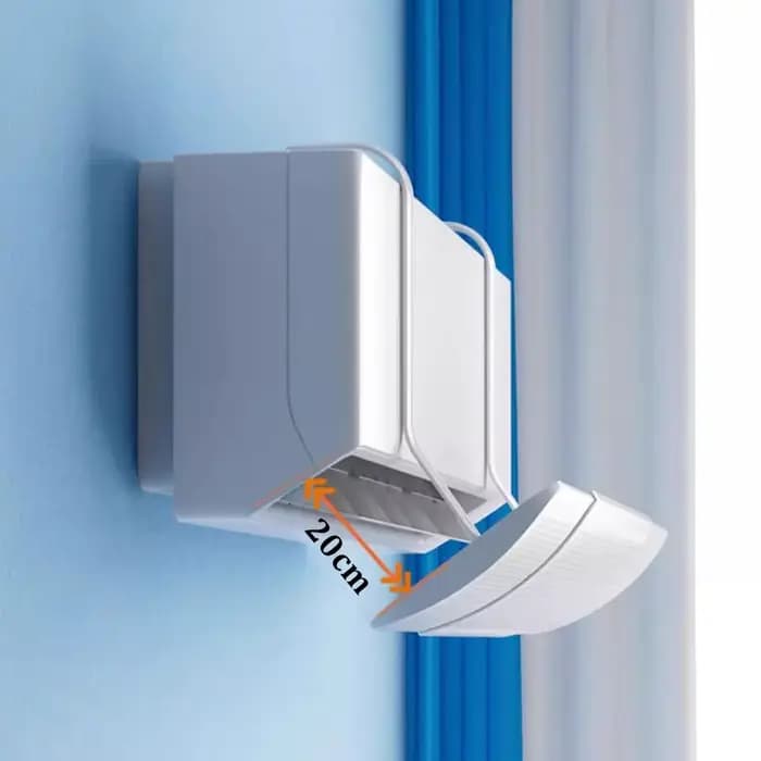 Déflecteur de vent réglable pour climatiseur, pare-brise, outils de climatisation, bouclier d'air, accessoires pour la maison et le bureau