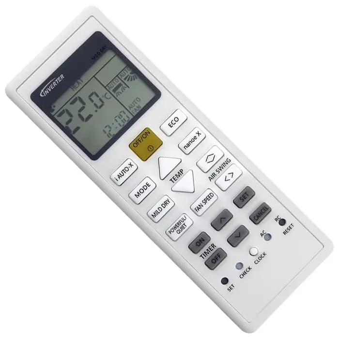 Nouvelle télécommande A75C16330 compatible avec les climatiseurs Panasonic