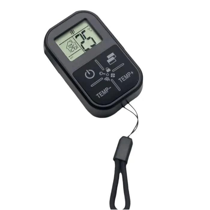 Mini Télécommande Universelle LCD Portable pour Climatiseur Compatible avec Toutes les Marques Remplacement Intérieur Maison Occasions Spéciales