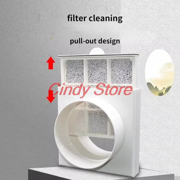 Filtre à air pour conduit