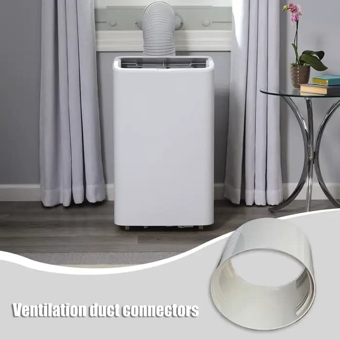 Adaptateur de raccordement pour tuyau d'évacuation de climatiseur pour usage domestique et professionnel, facile à installer, optimise la performance de refroidissement, compatible avec les climatiseurs portables pour femmes et hommes