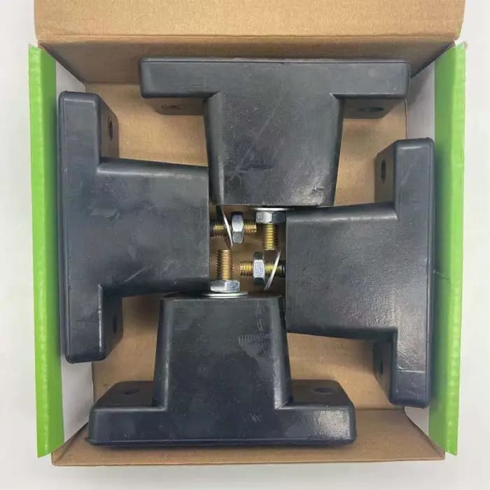 4 pièces supports en caoutchouc amortisseurs de vibrations de climatisation amortisseur
