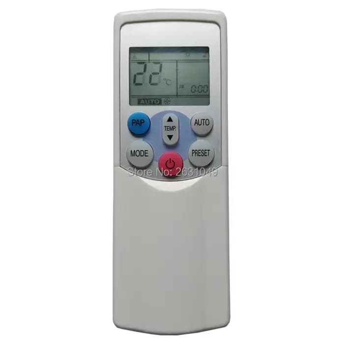 Télécommande de remplacement pour TOWinterBA Climatiseur WC-H01EE WH-H01EE WC-H04JE WH-H05JE WH-H06JE WH-H04JE