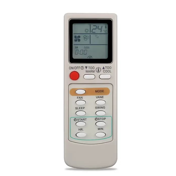 Utilisation de la télécommande A/C pour Yuetu HUALING TCLHYPFCR-3 HYPFCR-4A HYPFCR-5 HYPFCR-6 contrôleur de climatisation