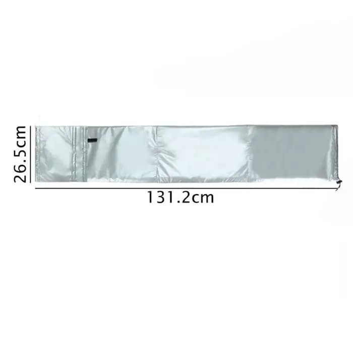 Housse de protection pour tuyau de climatisation en tissu renforcé avec doublure thermoplastique pour économie d'énergie et protection anti-poussière pour véhicules et conditions météorologiques variées