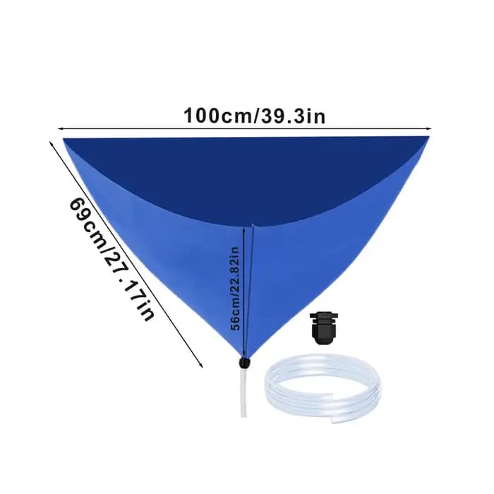 Sac de nettoyage de climatiseur avec tuyau de vidange PVC moderne pour maison et chambre occassions quotidiennes et saisonnières