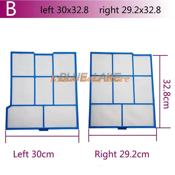 Kits de filtres de climatiseur personnalisés pour divers modèles Hitachi (1p/1.5p/2P) – Pièces détachées pour appareils électroménagers anciens sur mesure