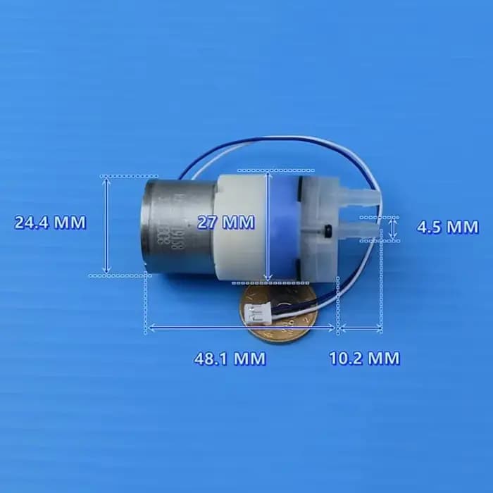 Pompe à eau micro 310 à diaphragme auto-amorçante DC3V 3.7V pour distribution par aspiration