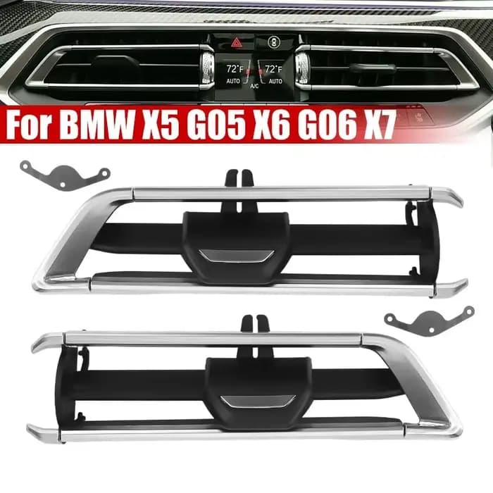 Kit de réparation de Clip coulissant de lame de climatiseur de calandre de ventilation centrale avant gauche droite de voiture pour BMW X5 G05 X6 G06 X7 G07 64119458543