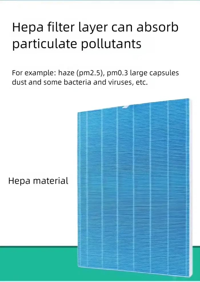 Filtre pour purificateur d'air Mitsubishi Heavy Industries MAPR-863HFT/864/MA-E85K/E83H-C amélioration de la qualité de l'air pour personnes allergiques et intolérants