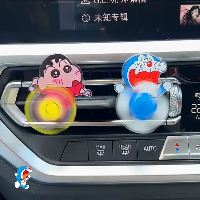 Crayon Shin Shin - Décoration de sortie d'air de climatiseur de voiture