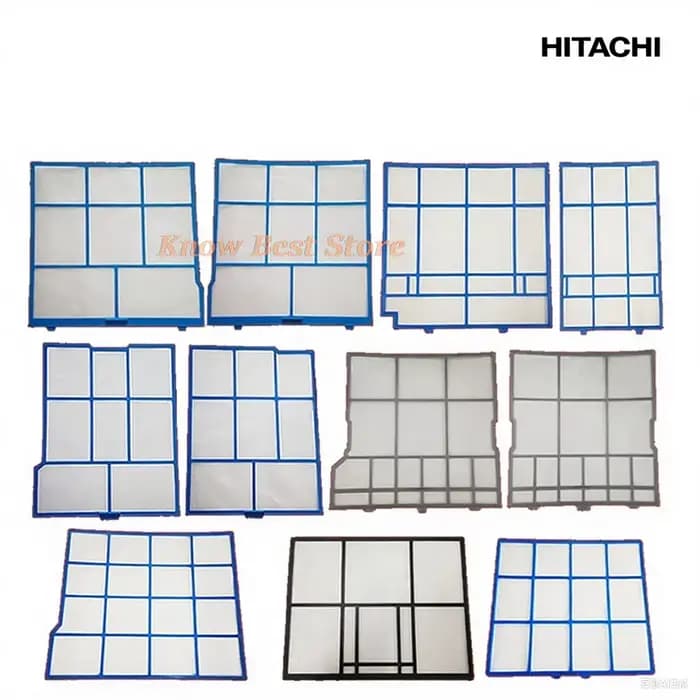 Kits de filtres de climatiseur personnalisés pour divers modèles Hitachi (1p/1.5p/2P) – Pièces détachées pour appareils électroménagers anciens sur mesure