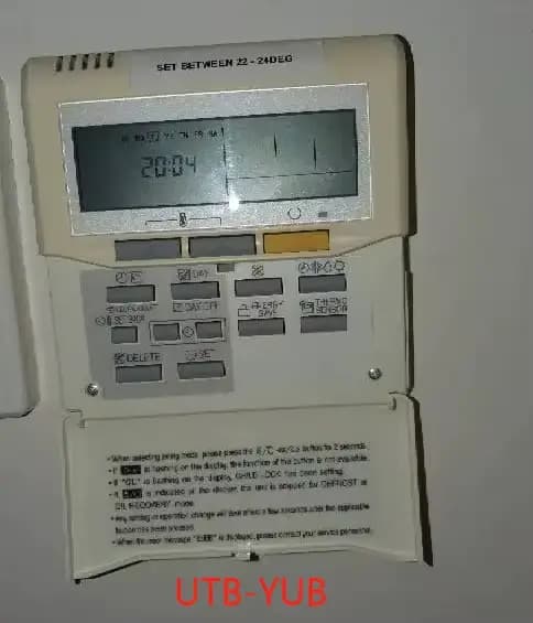 Nouveau contrôleur de ligne d'affichage de panneau de commande Fujitsu T/Mini UTY-RNKYT UTY-RNNQN AR-6TC2 UTB-YUB AR-3TA11 APG0001-0203E