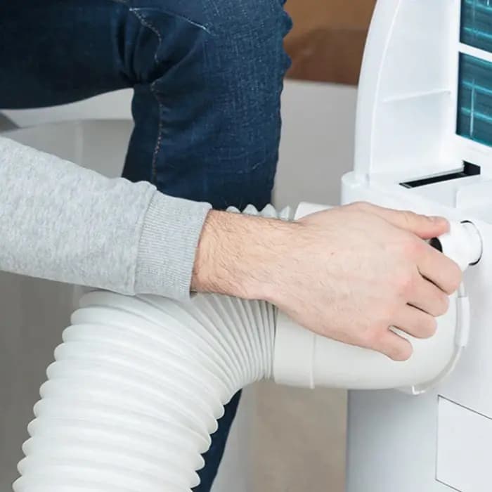 Tuyau de climatiseur portable télescopique de 1