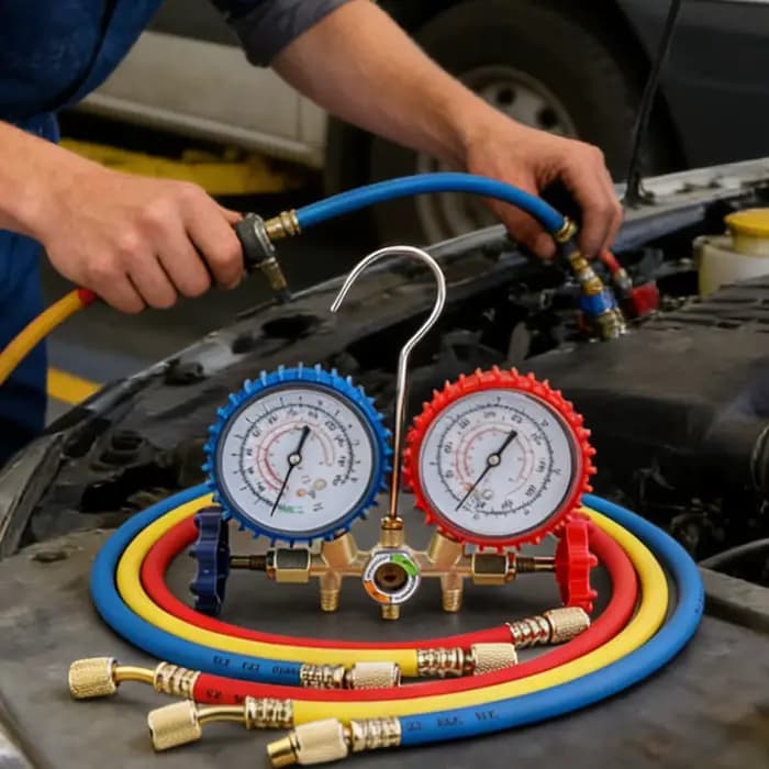 Kit de recharge de réfrigérant pour climatiseur