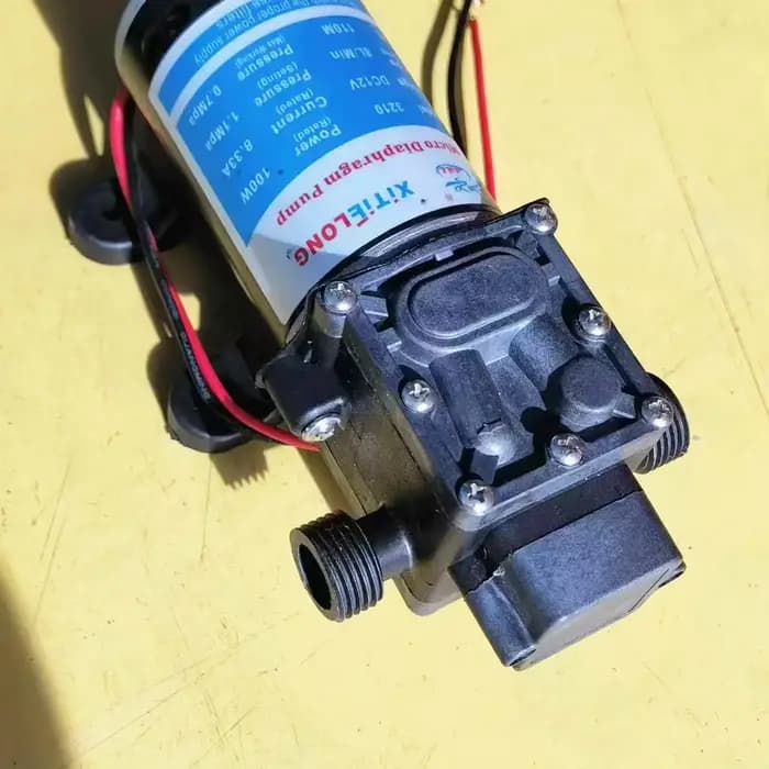 Pompe à eau à membrane T-HD pour lavage de voiture et usages domestiques avec contrôle de flux et ascenseur pour nettoyage efficace et silencieux