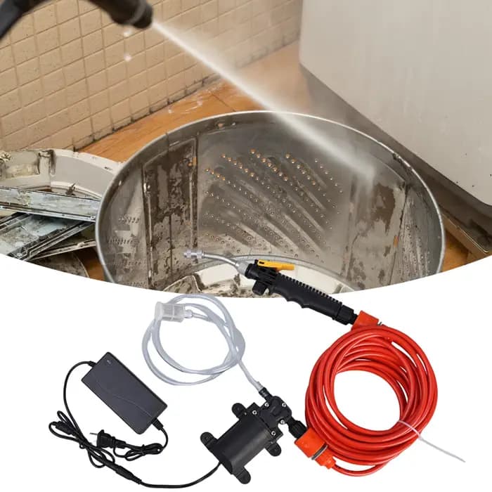 Pistolet à eau haute pression, pompe, kit de nettoyage pour climatisation, produit pour intérieur et extérieur, pompe à eau électrique domestique haute pression