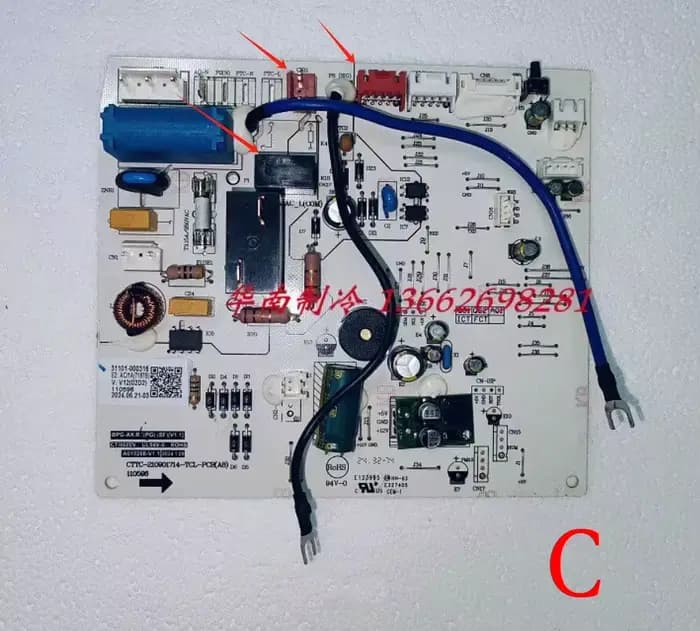 Nouvelle carte mère de climatiseur TCL A010268 31101-000165 31101-00176 31101-000316 31101-000112 CTTC-210901714-TCL-PCB