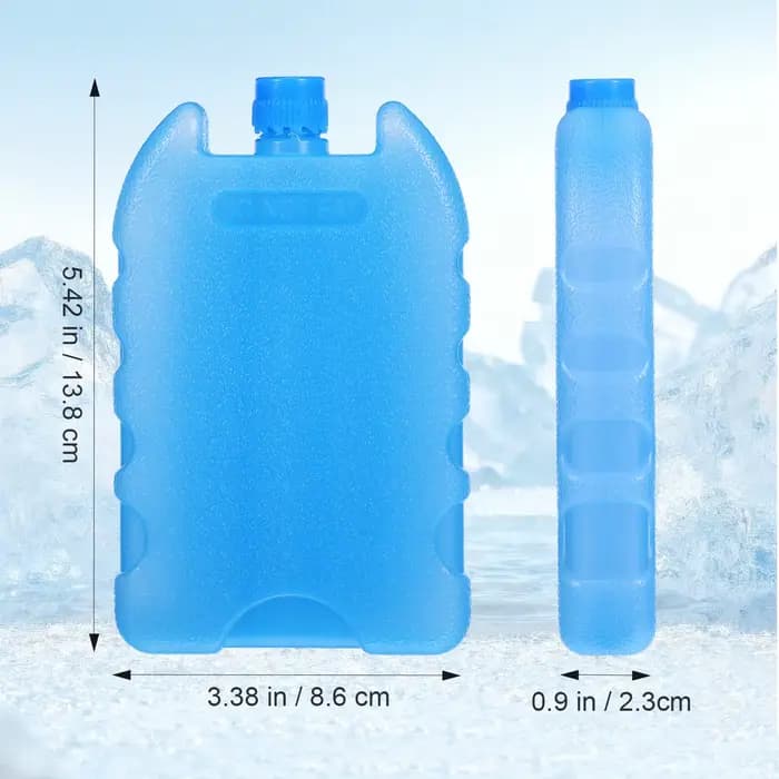 8 blocs de glace flexibles réutilisables pour refroidisseur d'air