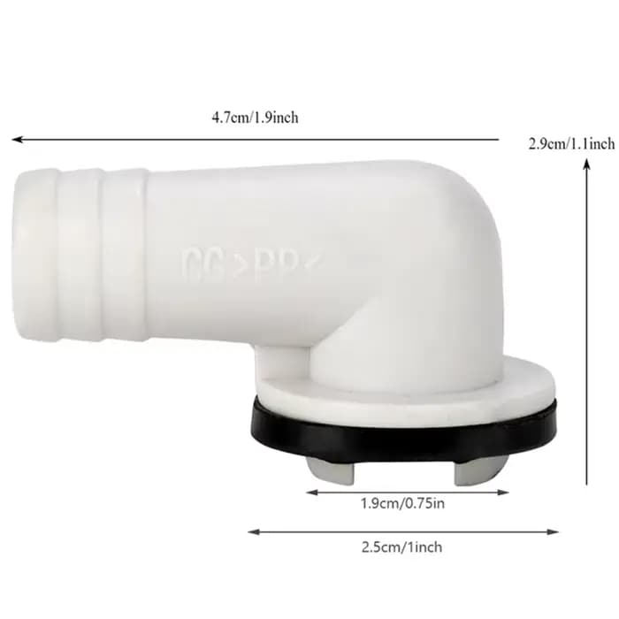 Connecteur de vidange de qualité supérieure pour climatiseur universel facile à installer pour un été sans souci