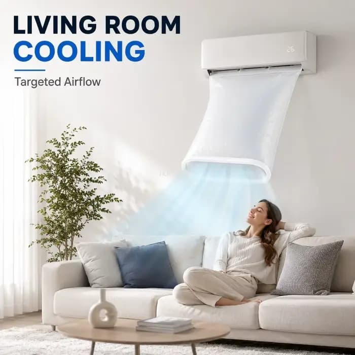 Tuyau d'extension de climatisation flexible et épaissi de 5M, 10M, 20M pour le transfert d'air, la ventilation et la guidage du flux d'air