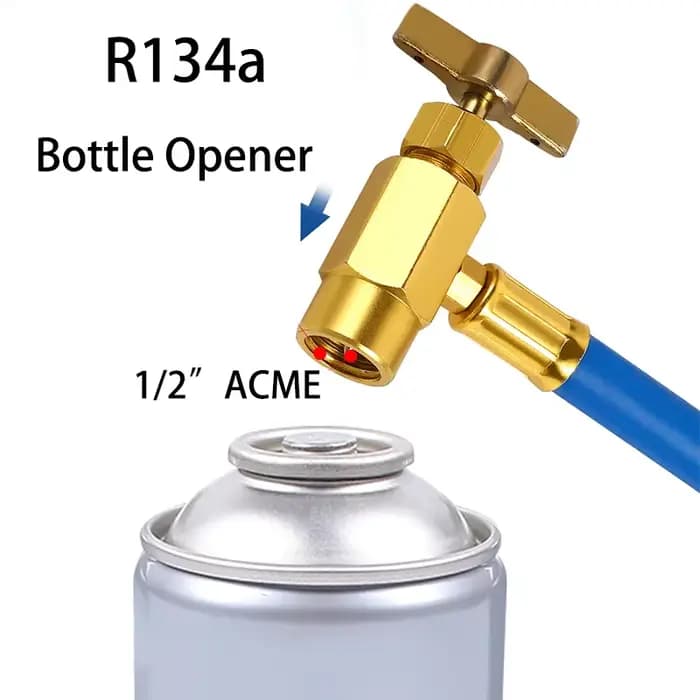 Tuyau de charge de gaz réfrigérant R134A A/C