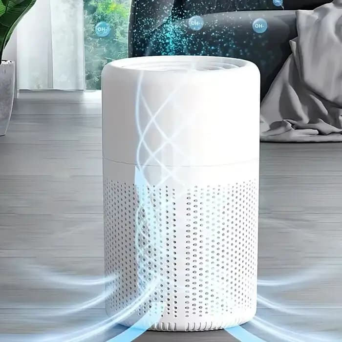 Purificateur d'air HEPA pour la maison avec éponge parfumée