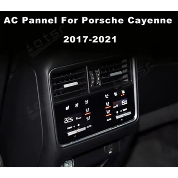 Panneau de climatisation arrière AC pour Porsche Cayenne 2017 – 2021