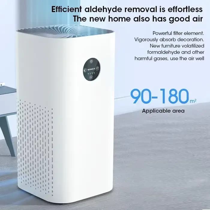 Purificateur d'air HEPA 180m2