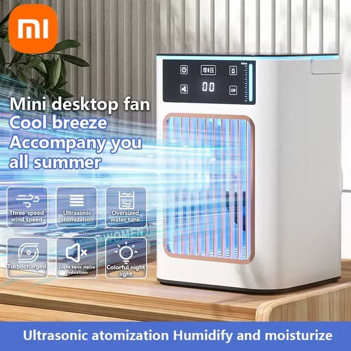 Ventilateur de refroidissement portable Xiaomi avec humidificateur