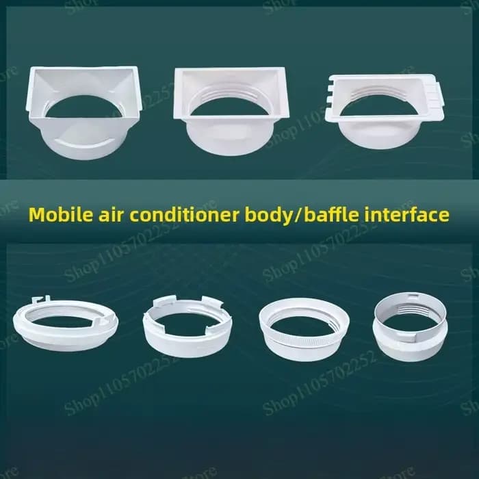 Adaptateur de tuyau d'évacuation universel pour climatiseur mobile 15 cm – Accessoire de remplacement pour unité principale