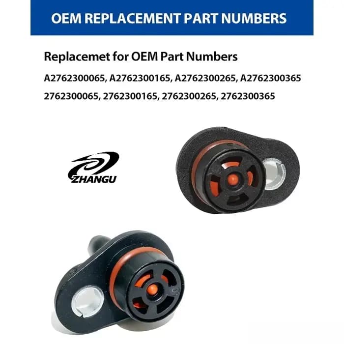 Valve de pompe à vide ZHANGU 2762300165 A2762300365 pour Mercedes Benz M276 W212 W205 W166